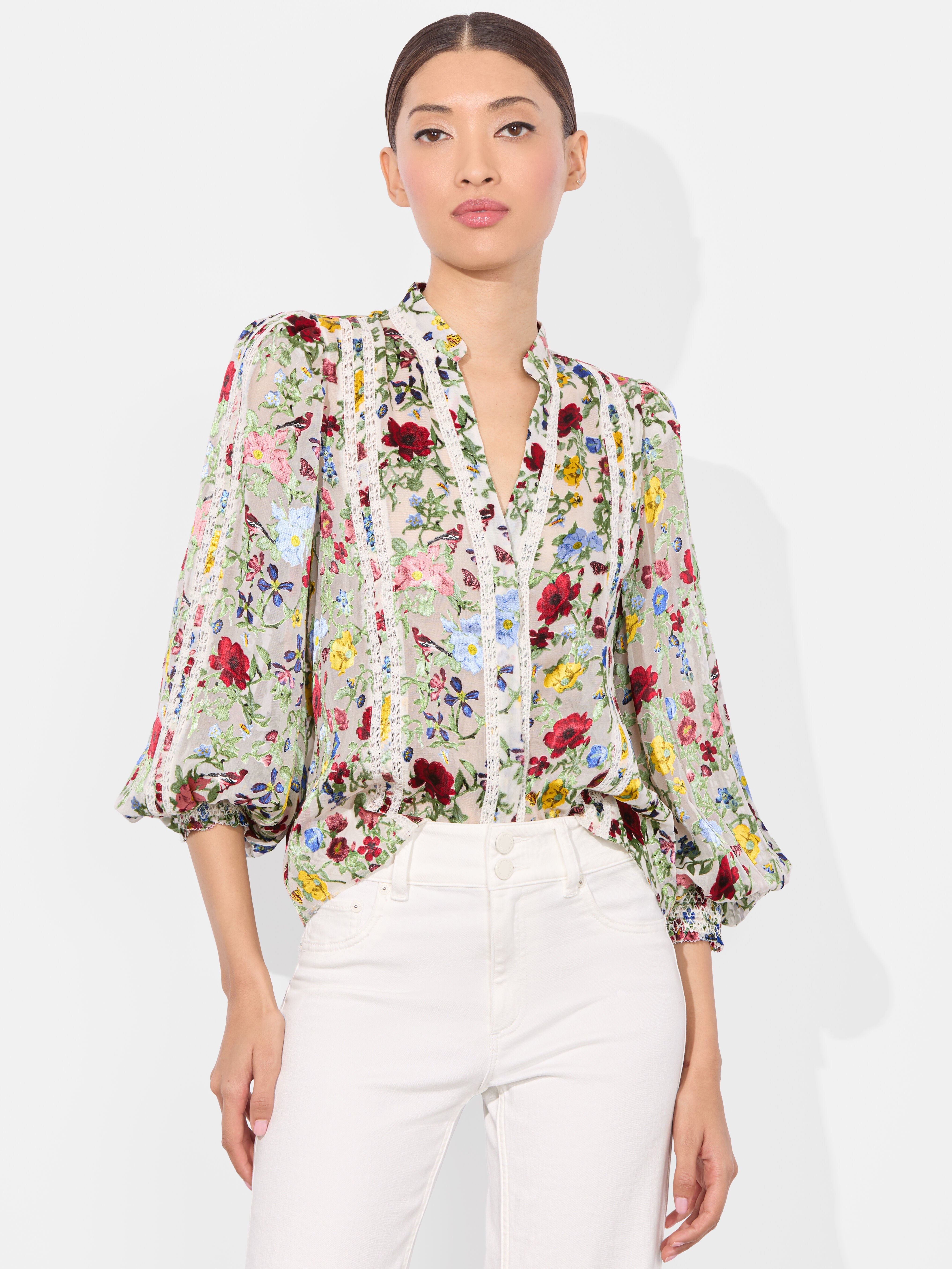 ARLETTE BLOUSE-ALICE + OLIVIA
