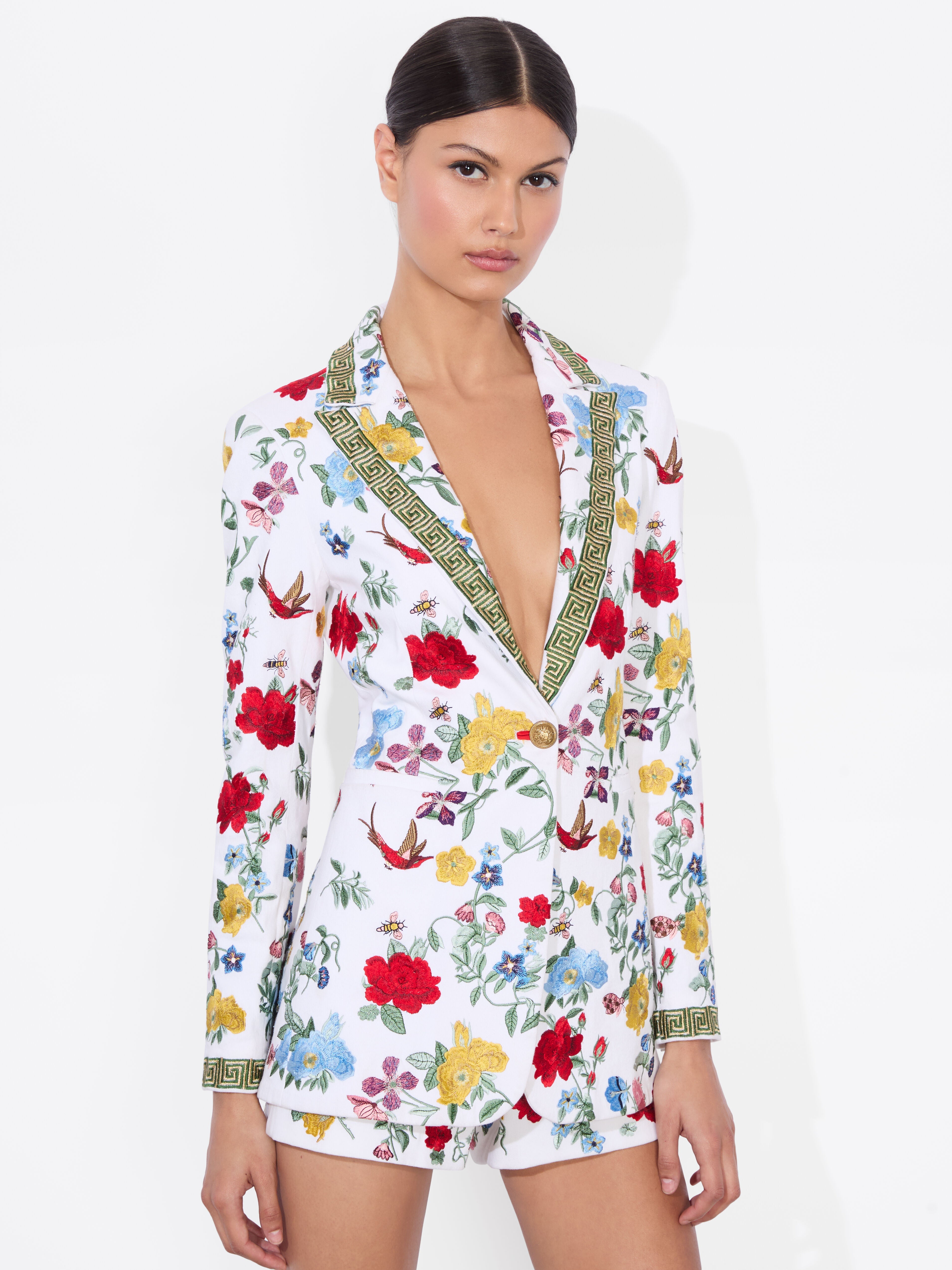 BREANN EMBROIDERED BLAZER