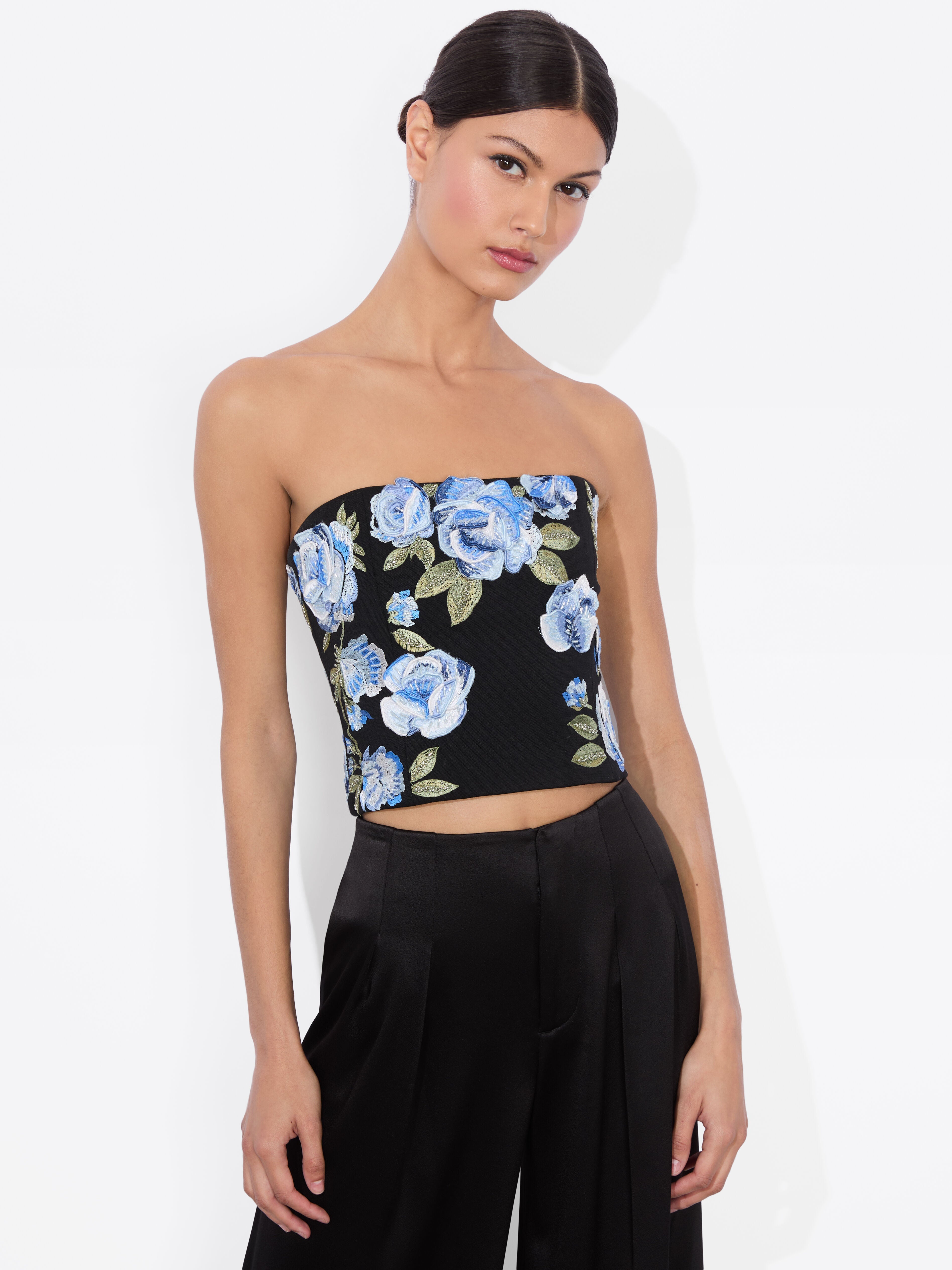 CECE EMBELLISHED TOP-ALICE + OLIVIA