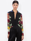 BRADY SILK BLOUSE-ALICE + OLIVIA
