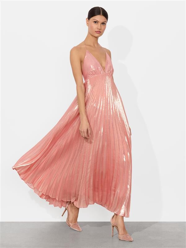 ADALYN HALTER MAXI DRESS-ALICE + OLIVIA