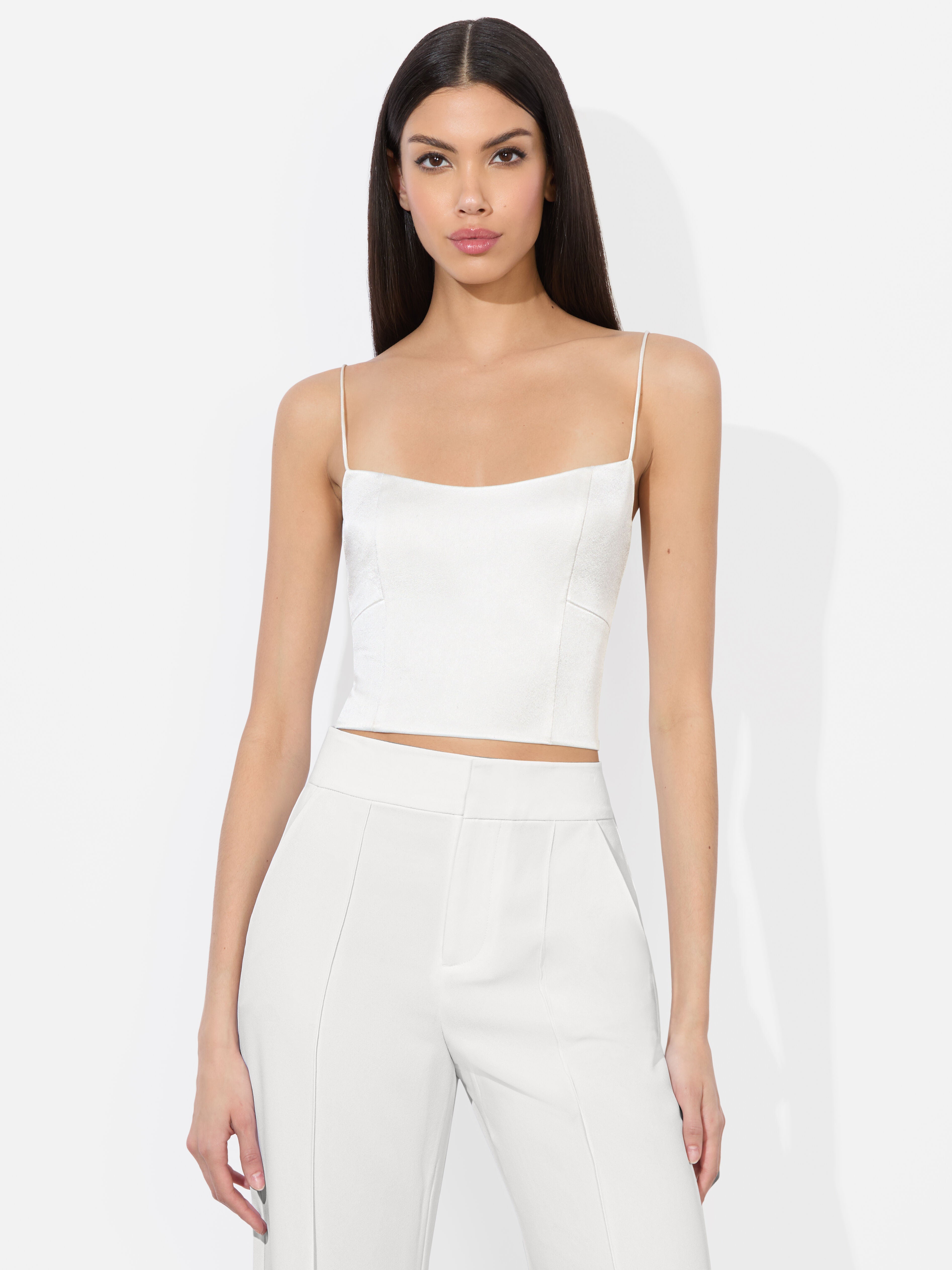 SAYLOR BUSTIER CAMI TOP-ALICE + OLIVIA