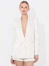 DENNY BOYFRIEND BLAZER-ALICE + OLIVIA