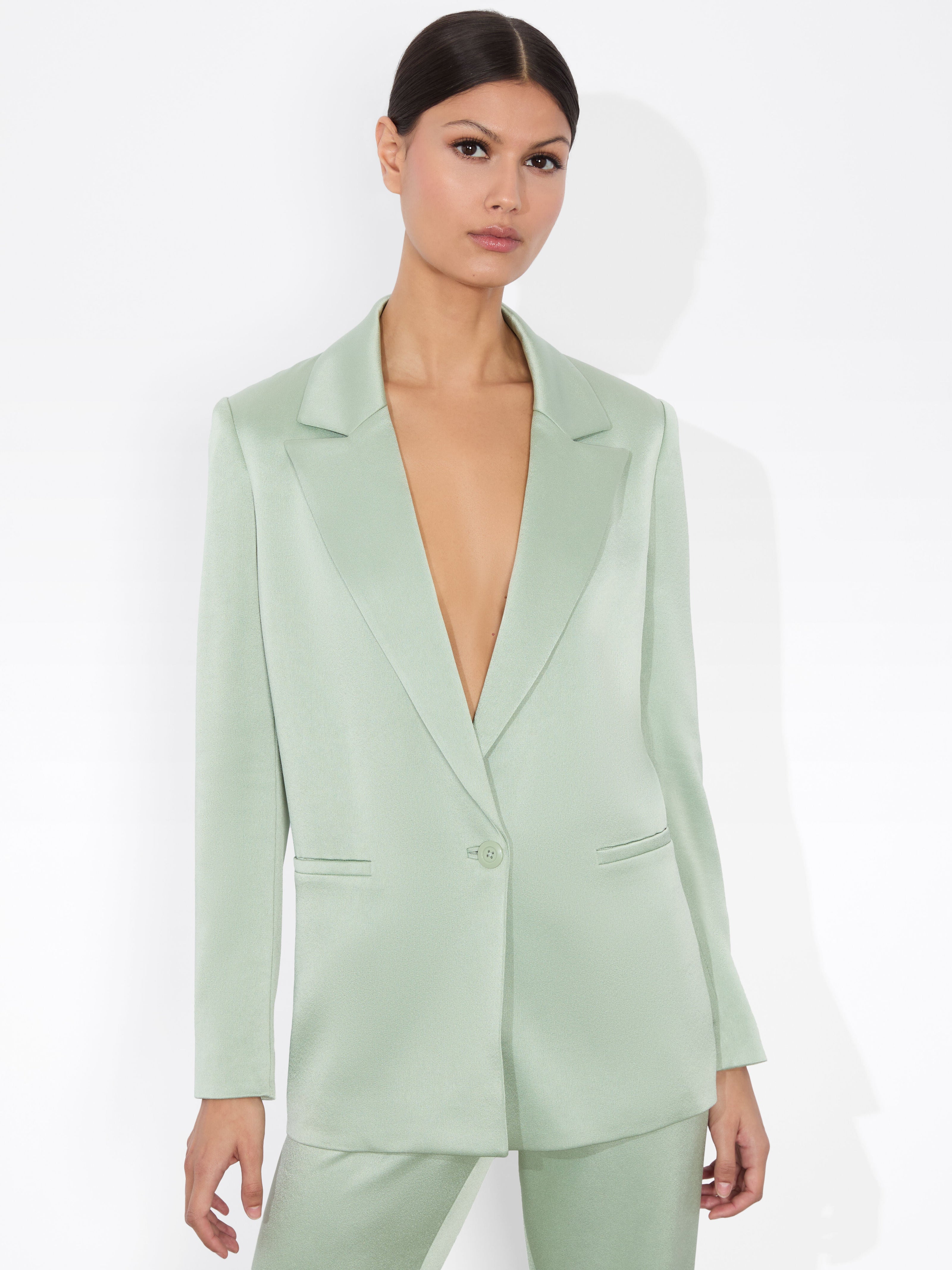 DENNY BOYFRIEND BLAZER-ALICE + OLIVIA