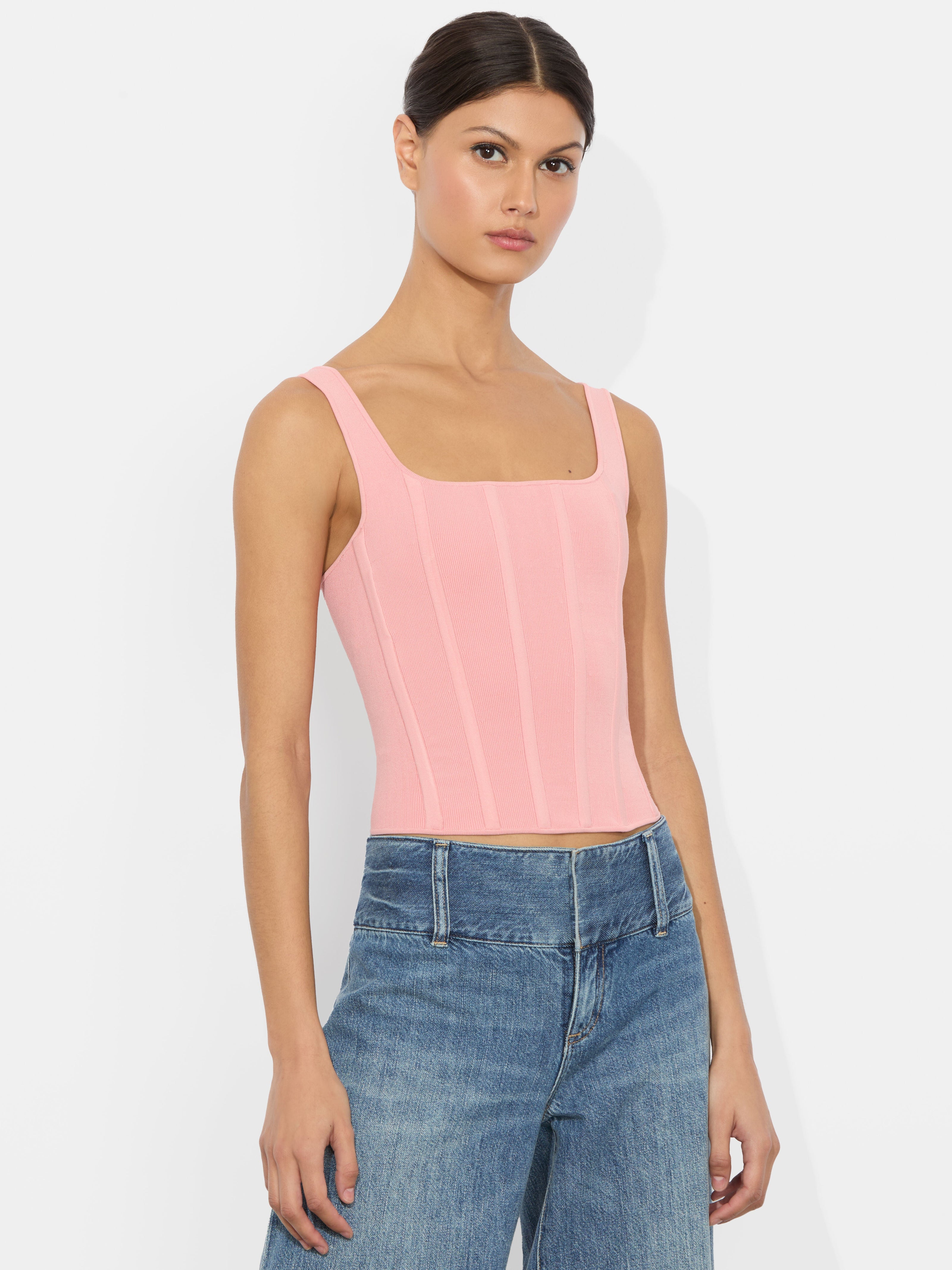 SARIAH CORSET TANK-ALICE + OLIVIA