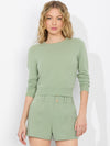 CAROLANN CASHMERE SHRUNKEN PULLOVER-ALICE + OLIVIA