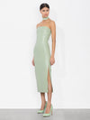 GEORGIE VEGAN MIDI DRESS-ALICE + OLIVIA