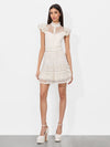 VERNITA EMBROIDERED MINI DRESS-ALICE + OLIVIA