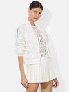 RUSSIE LACE BOMBER JACKET-ALICE + OLIVIA