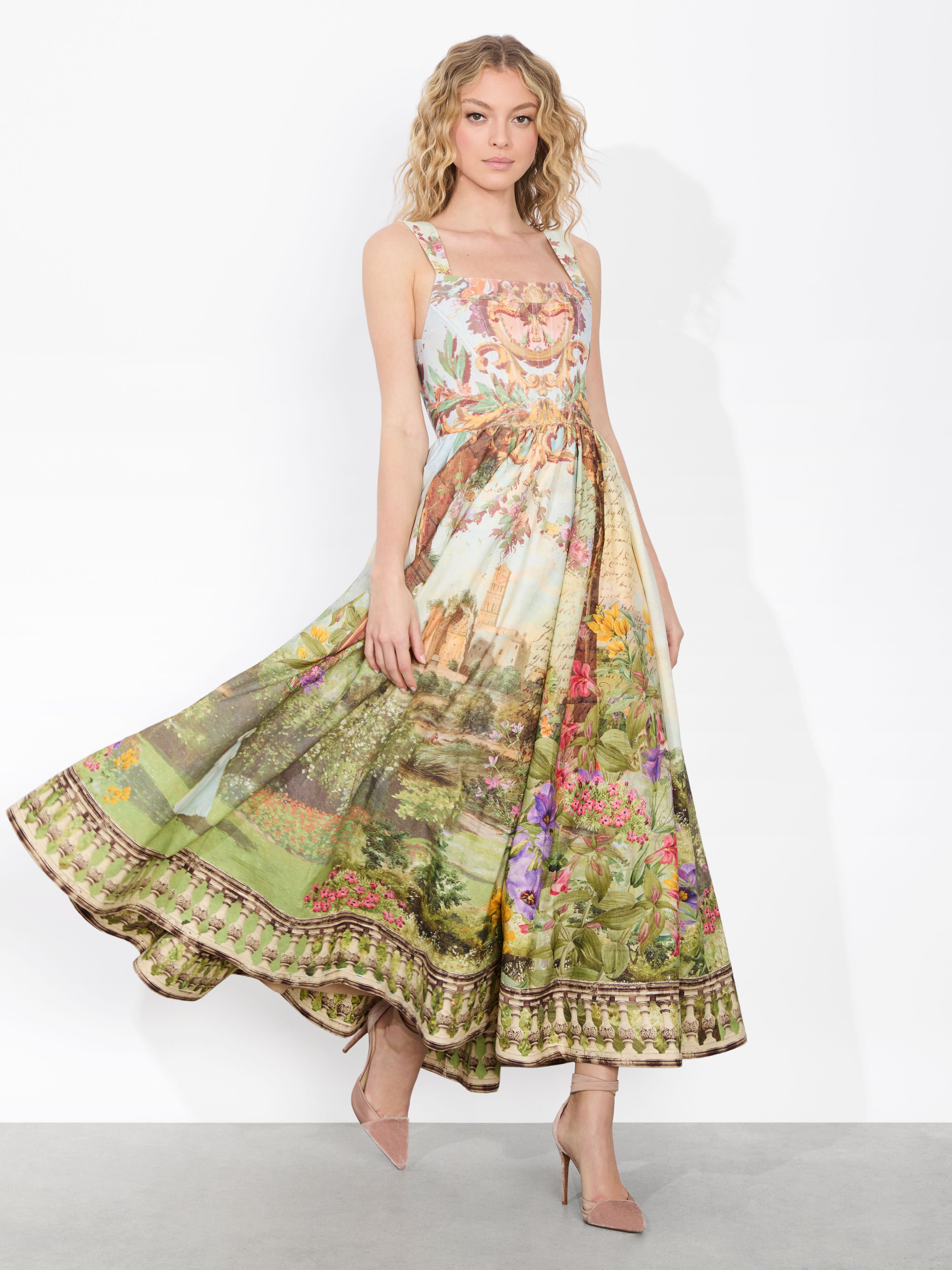 GUINEVERE BUSTIER DRESS-ALICE + OLIVIA