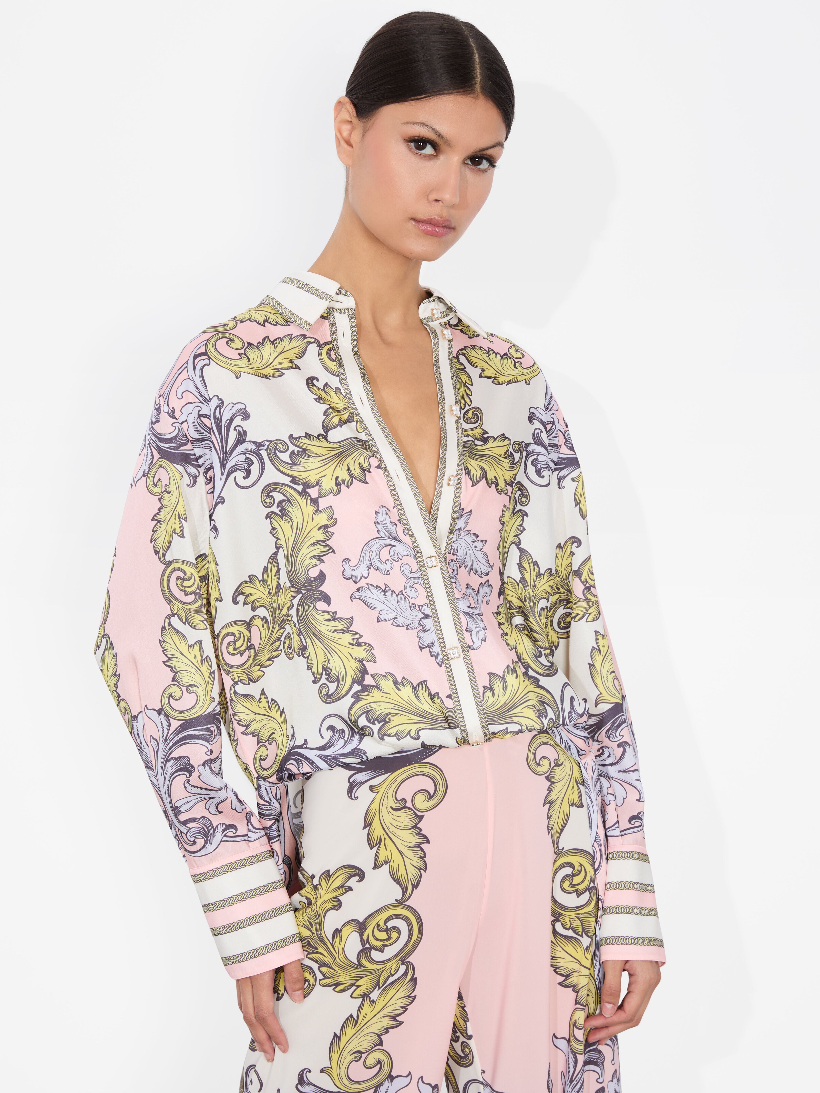 LANE OVERSIZED BUTTON DOWN-ALICE + OLIVIA