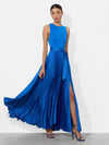 CHARA PLEATED MAXI DRESS-ALICE + OLIVIA