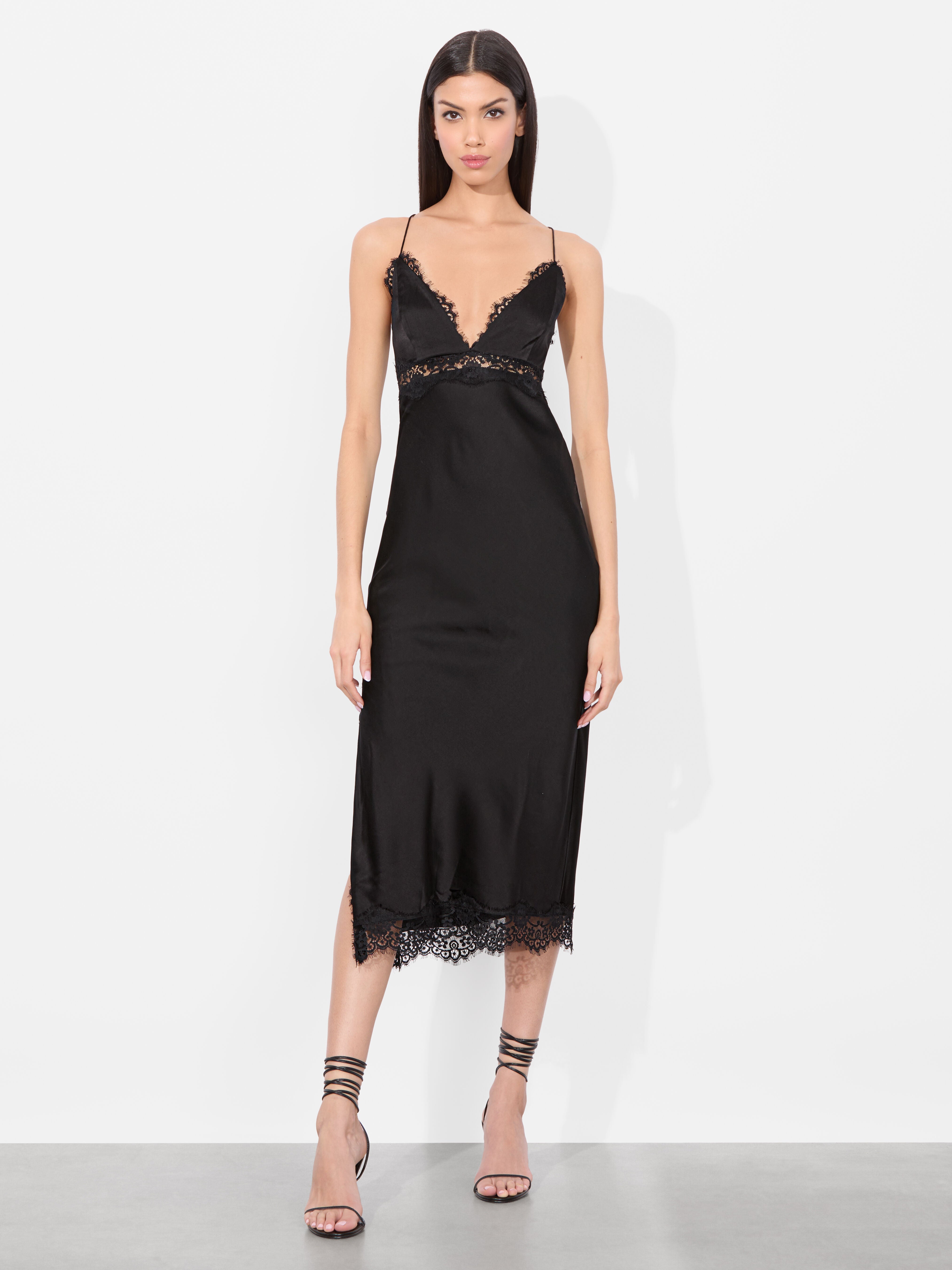 ZAIRA LACE SLIP MIDI DRESS-ALICE + OLIVIA