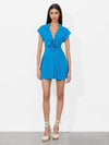 MILA LINEN MINI DRESS-ALICE + OLIVIA