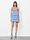 MELVINA LINEN BABYDOLL DRESS-ALICE + OLIVIA