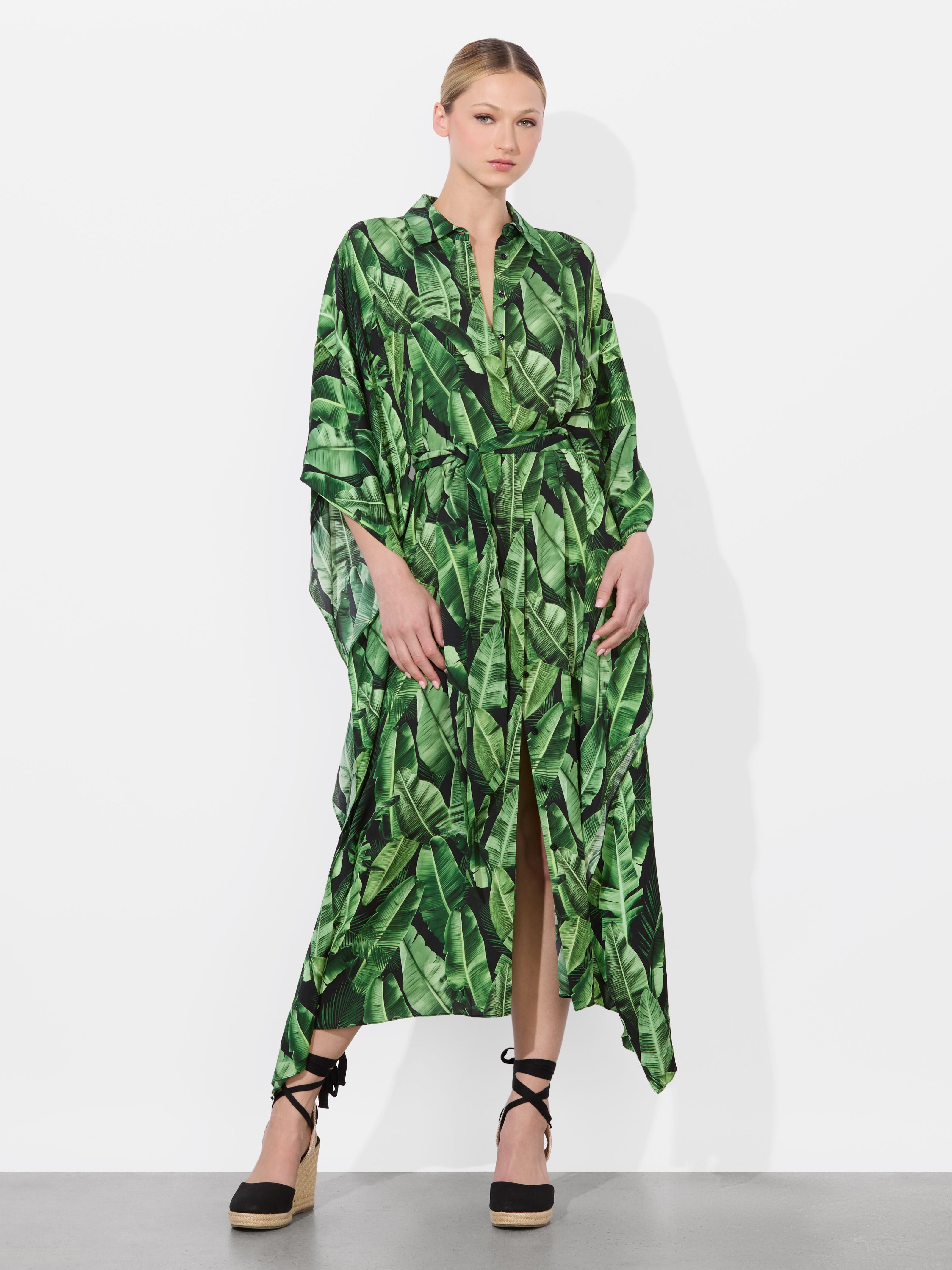 DEANNE MIDI SHIRT DRESS-ALICE + OLIVIA