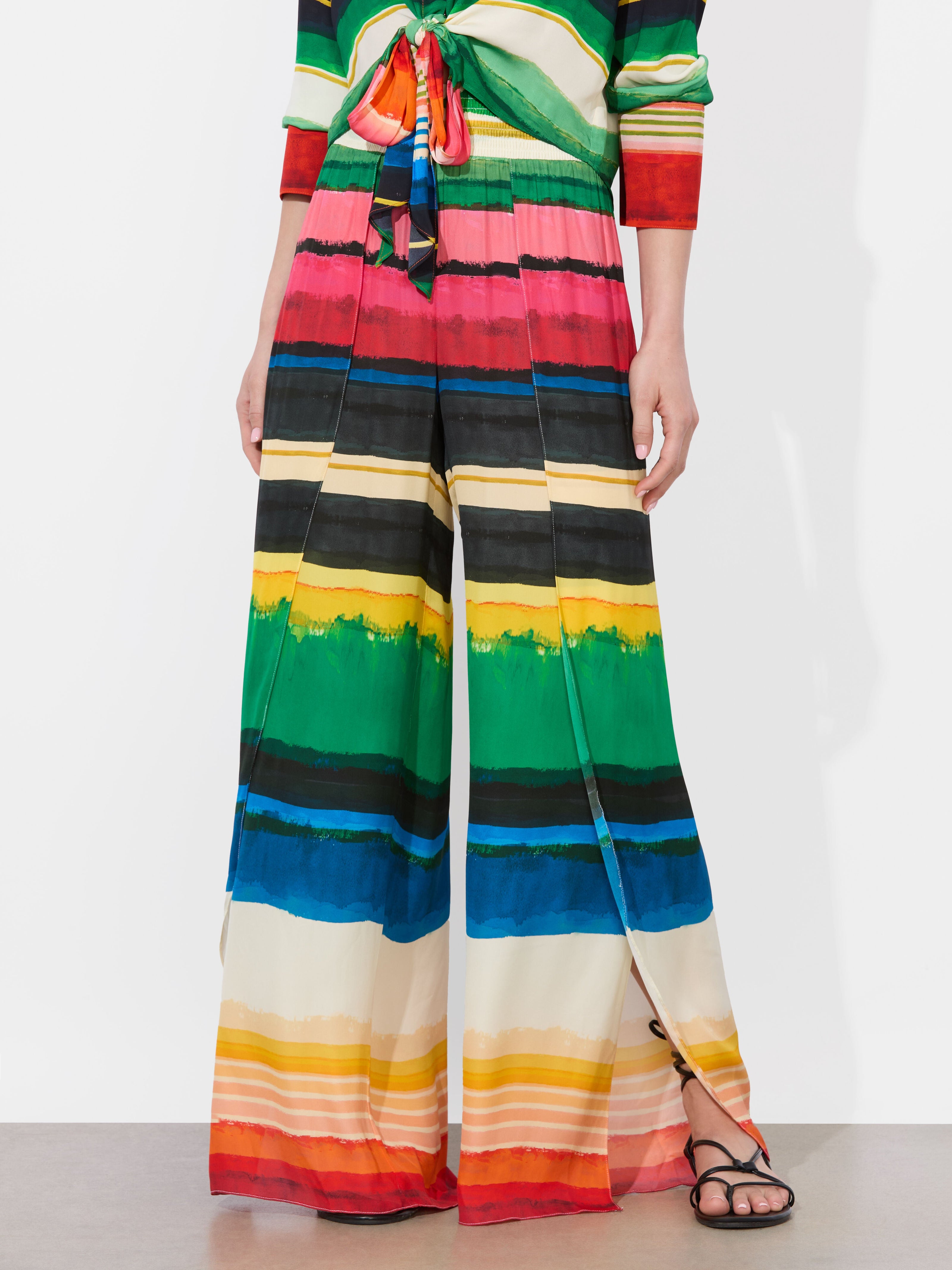 LARISSA OPEN PLEAT PANT-ALICE + OLIVIA