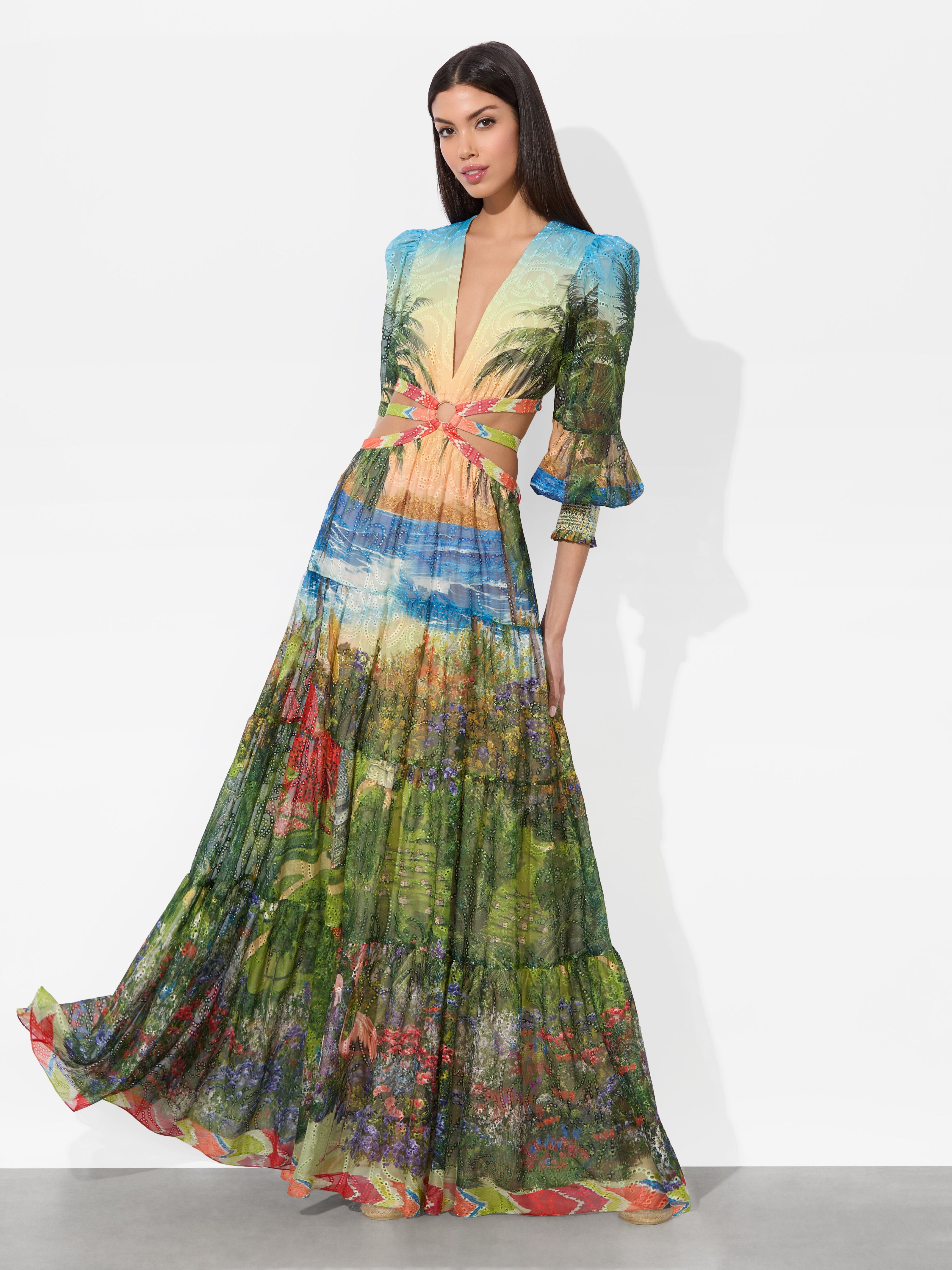PATRICA TIERED DRESS-ALICE + OLIVIA