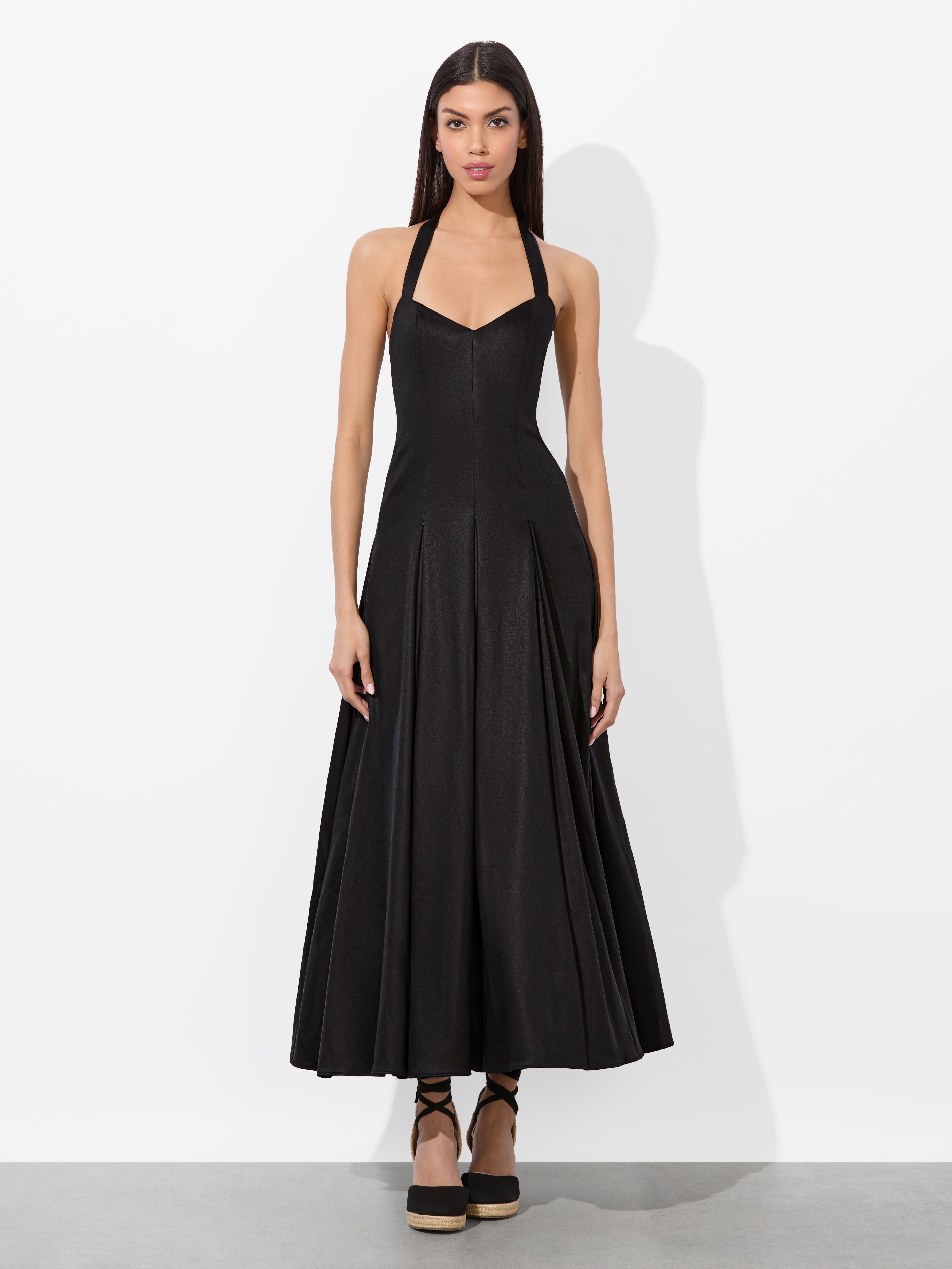 ISABELLE FLARED MIDI DRESS