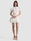 LORYN EMBROIDERED SHIRT DRESS-ALICE + OLIVIA