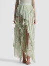 KARYS MIXED MEDIA SKIRT-ALICE + OLIVIA