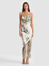 CLAUDIA OPEN BACK MAXI DRESS-IVY ROMANCE-ALICE + OLIVIA
