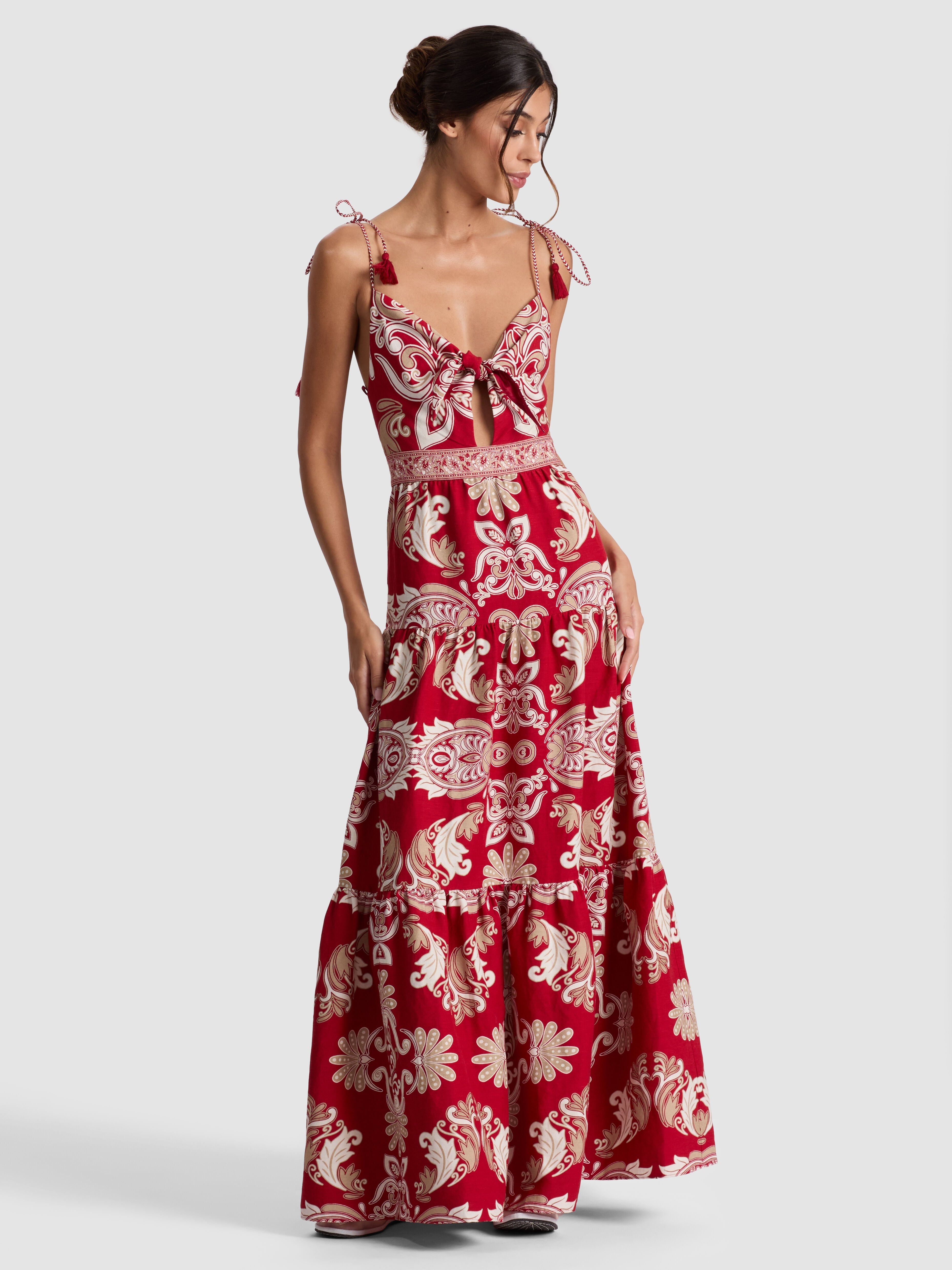 MINKA MAXI DRESS-ALICE + OLIVIA
