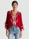 LEONORA TUNIC TOP-ALICE + OLIVIA