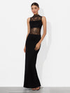 NICHOL LACE MAXI DRESS-ALICE + OLIVIA