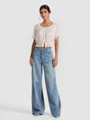 MCLAINE PUFF SLEEVE BLOUSE-ALICE + OLIVIA