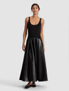 ADLEY DROP WAIST VEGAN DRESS-ALICE + OLIVIA