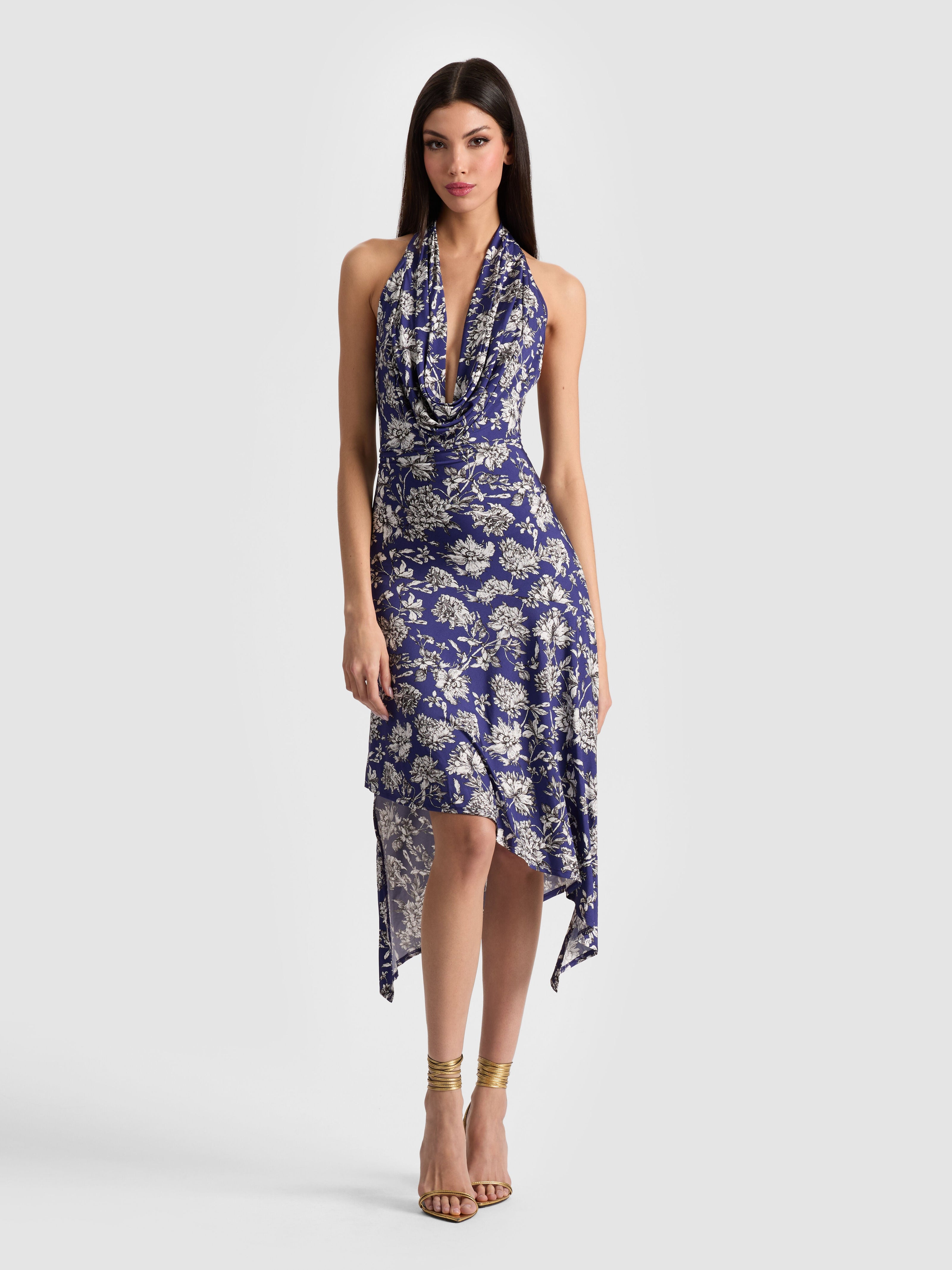 DANI MIDI DRESS-ALICE + OLIVIA