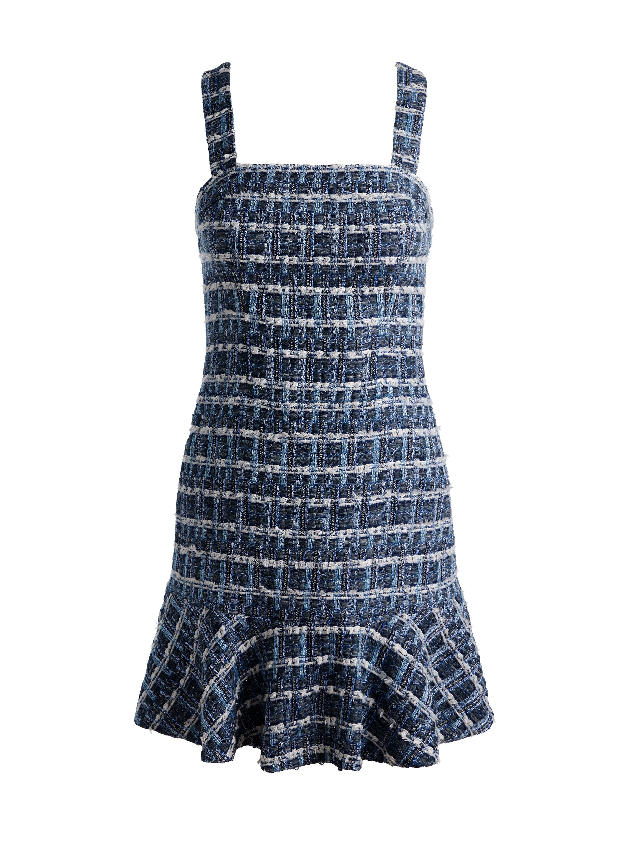 KAIDRA SQ NK DROP WAIST MINI DRESS-ALICE + OLIVIA