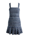 KAIDRA SQ NK DROP WAIST MINI DRESS-ALICE + OLIVIA