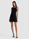 VELIA COLLARED MINI DRESS-ALICE + OLIVIA