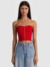 TASHA ZIP FRONT CORSET-ALICE + OLIVIA