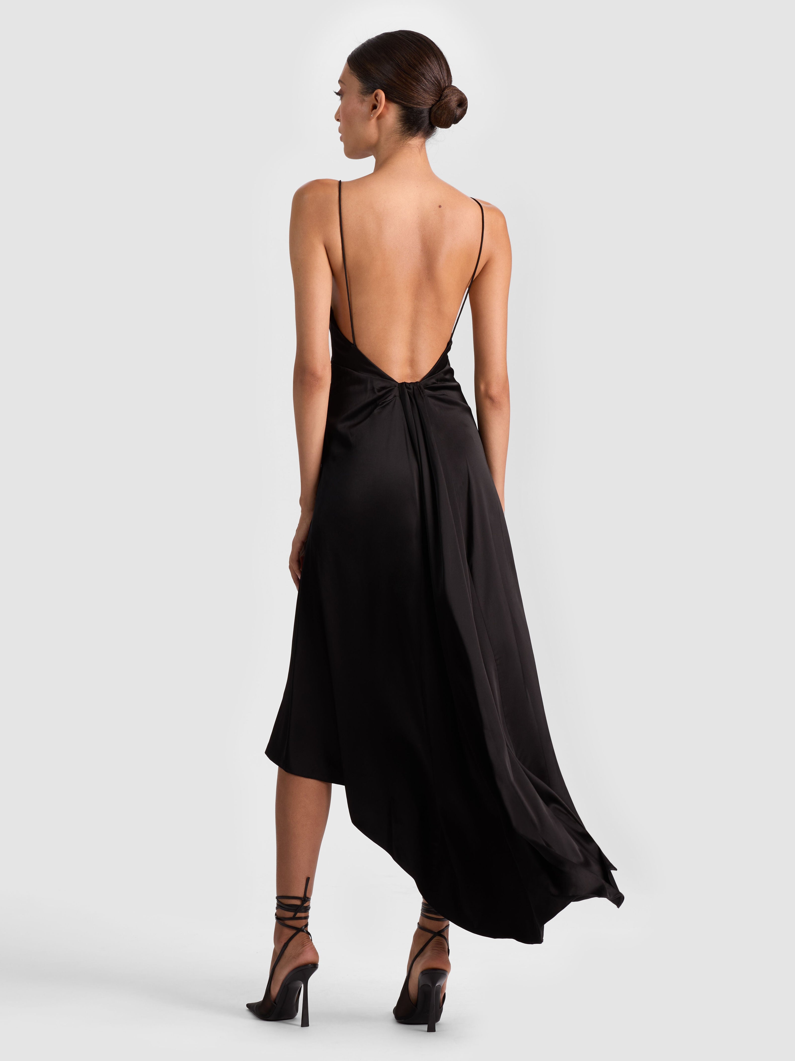 LUCIANA SLIP DRESS-ALICE + OLIVIA