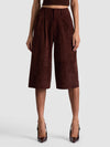 ELOISE SUEDE LONG SHORT-ALICE + OLIVIA