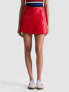 TONI VEGAN MINI SKIRT-ALICE + OLIVIA