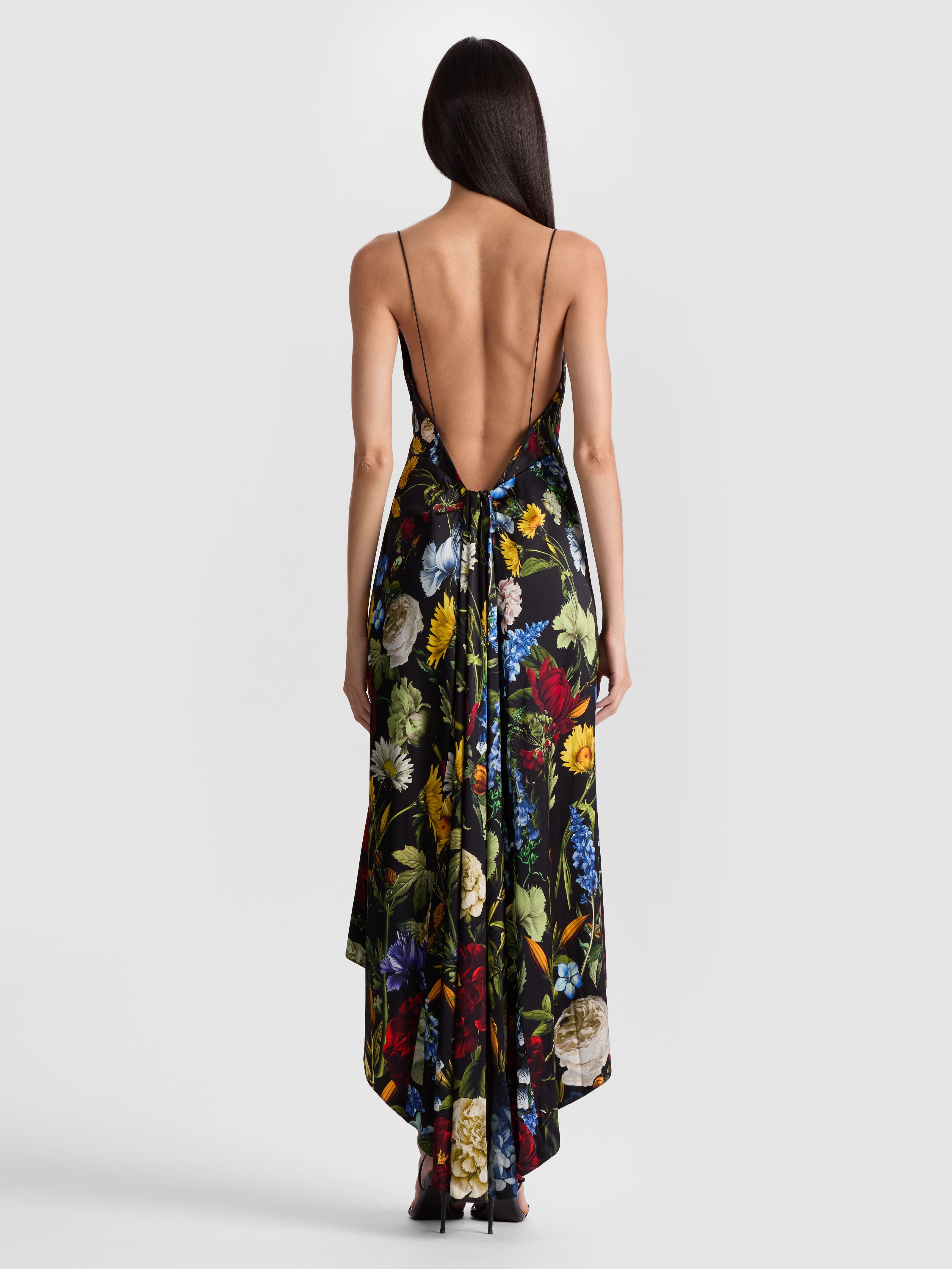 LUCIANA SLIP DRESS-ALICE + OLIVIA