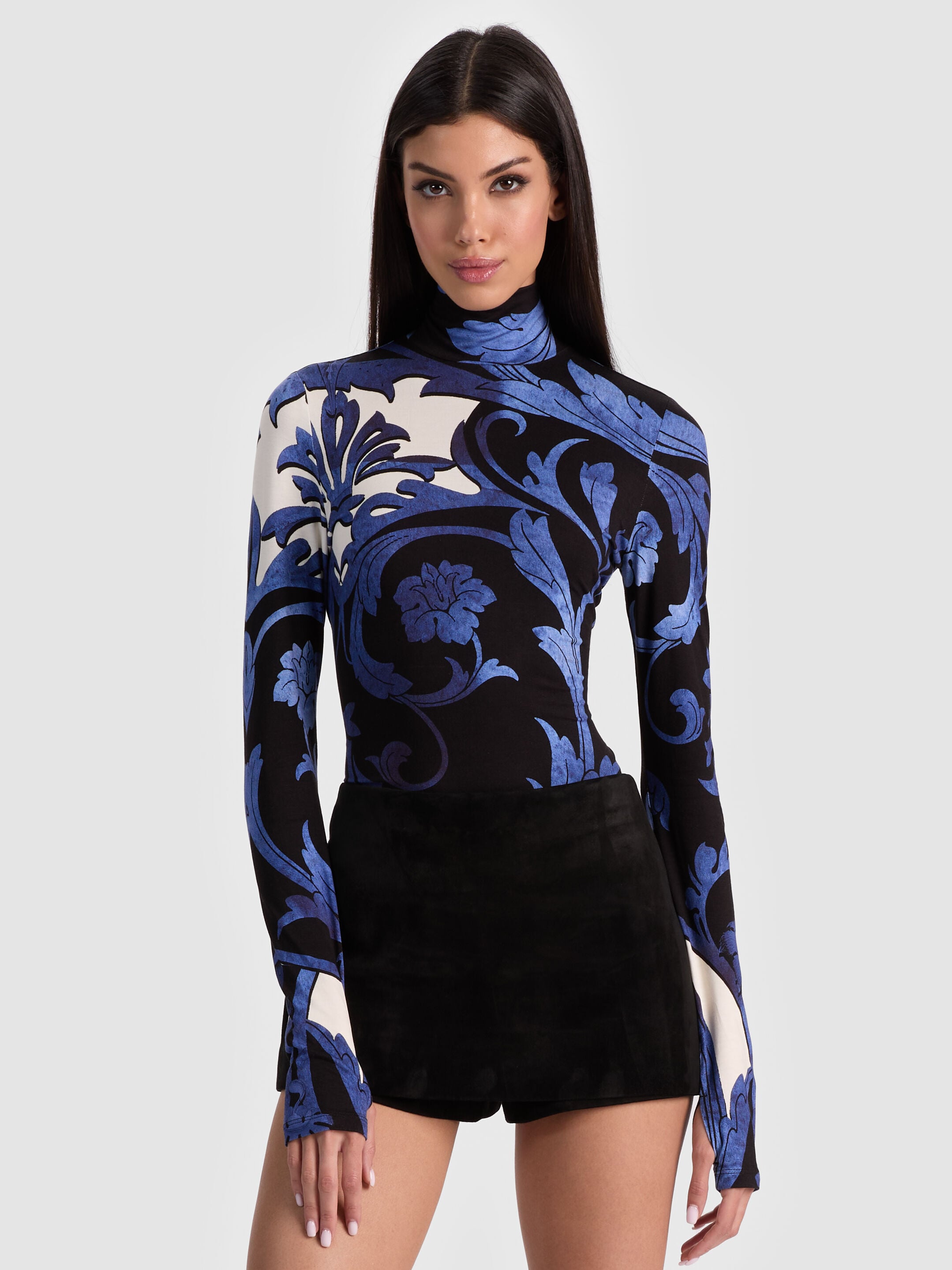 DELAINA TURTLENECK TOP-ALICE + OLIVIA