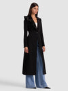 FAIE SLIM RUFFLE MAXI BLAZER-ALICE + OLIVIA