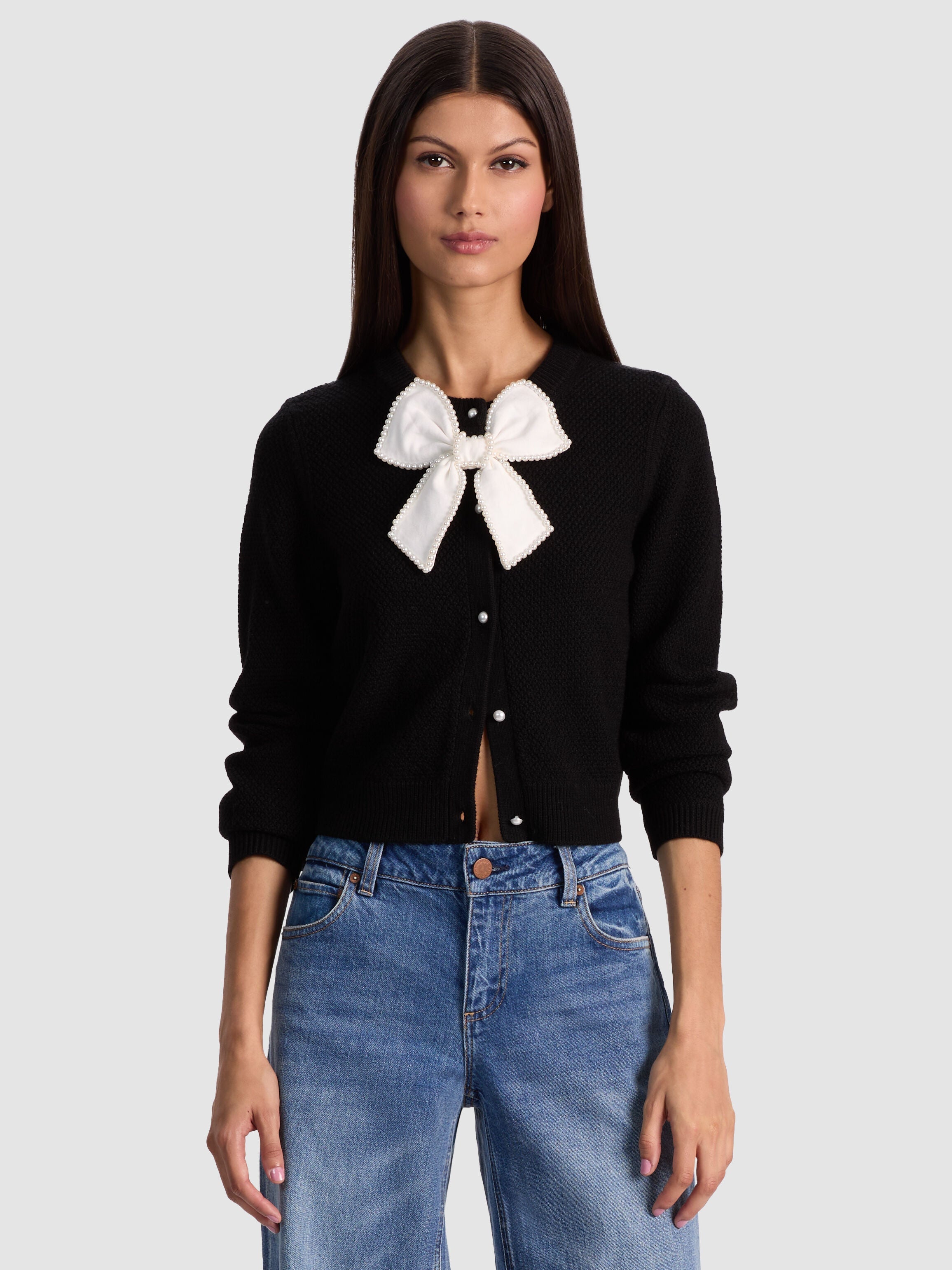 DOLLIE EMBELLISHED CARDIGAN