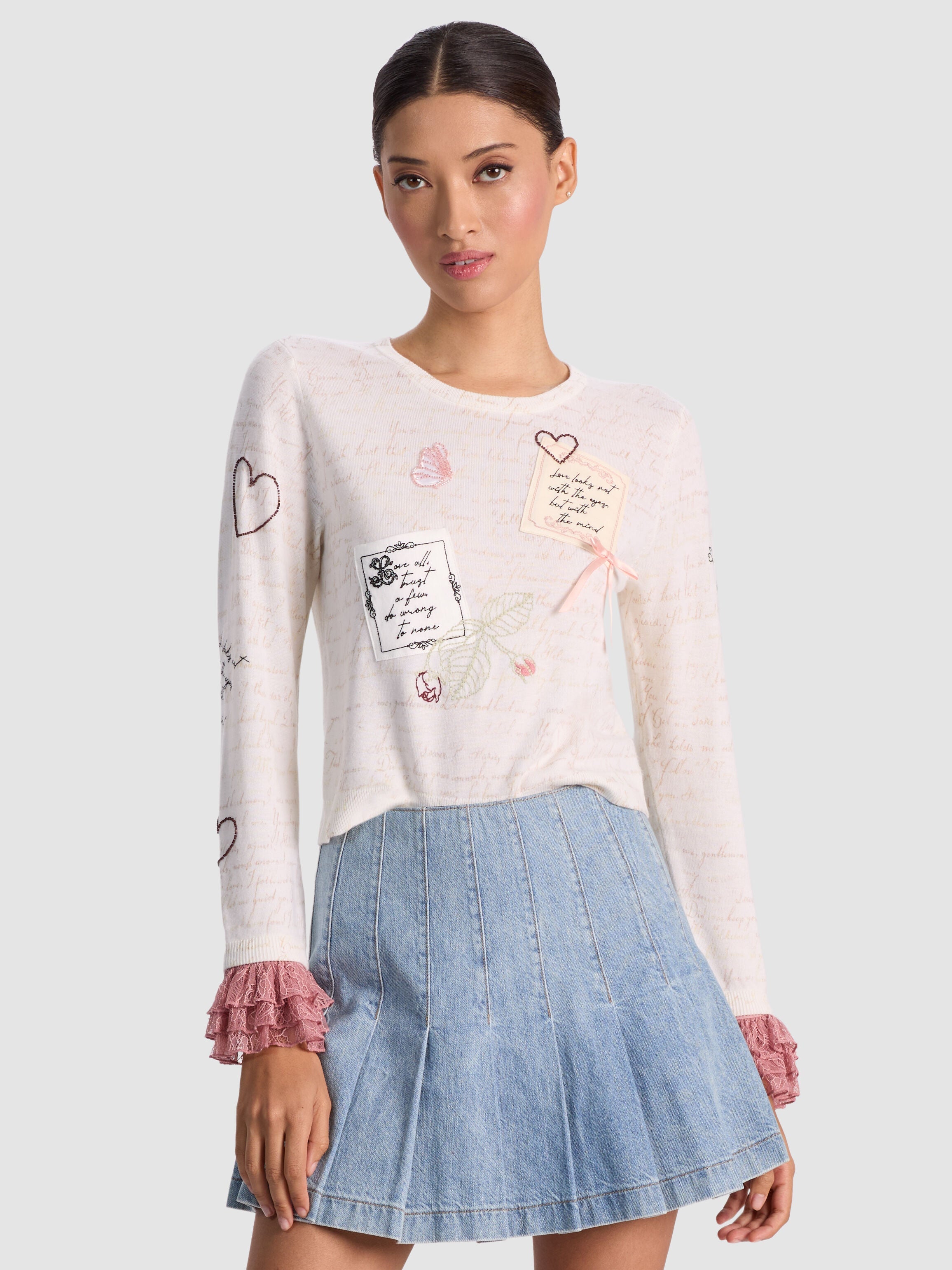 CAROLANN PULLOVER-ALICE + OLIVIA