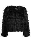 FAWN FUR JACKET-ALICE + OLIVIA