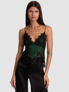 CLAUDIA LACE SLIP TOP-ALICE + OLIVIA