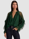 ALEENA LACE BLOUSE-ALICE + OLIVIA