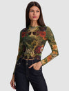 DELAINA MESH TOP-ALICE + OLIVIA