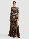 IVEY MAXI DRESS-HANDS OF TIME-ALICE + OLIVIA