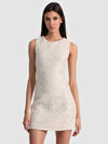 CADE EMBELLISHED TWEED MINI DRESS-ALICE + OLIVIA